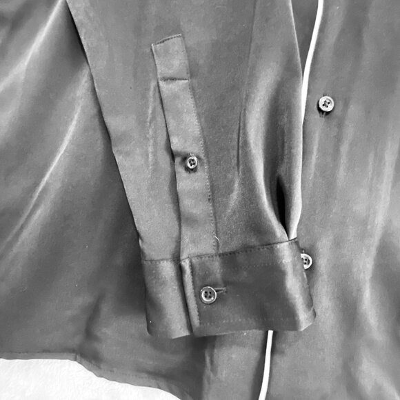 I.N.C Men's Black Long sleeve Button Down - Picture 6 of 14